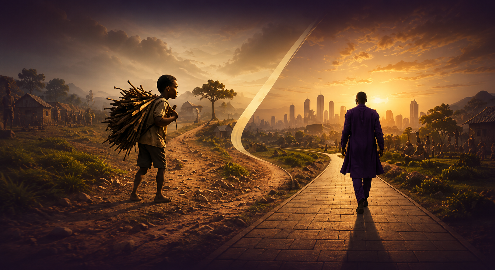 Pastor Banji Kelan journey collage